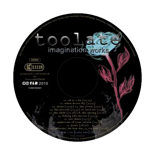 TooLate Imagination Works Label